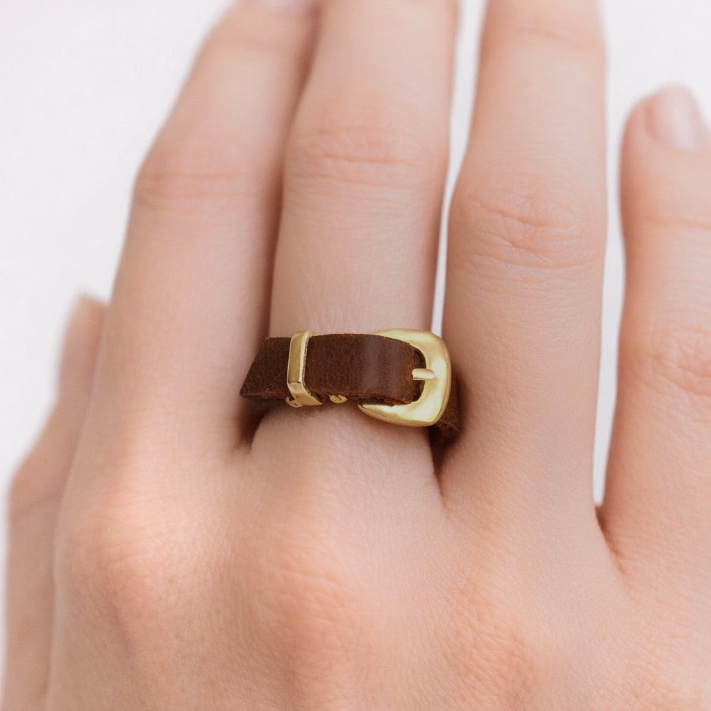 AMBAR RING | 14K G.P.